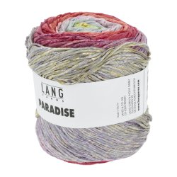 Lang Yarns - Paradise Multi Fv. 13 Gul/Lilla/Turkis