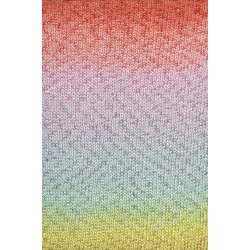 Lang Yarns - Paradise Multi Fv. 13 Gul/Lilla/Turkis