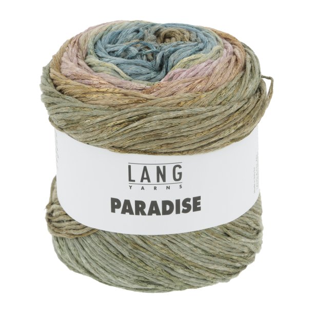 Lang Yarns - Paradise Multi Fv. 39 Camel/Jeans/Rose