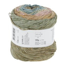 Lang Yarns - Paradise Multi Fv. 39 Camel/Jeans/Rose