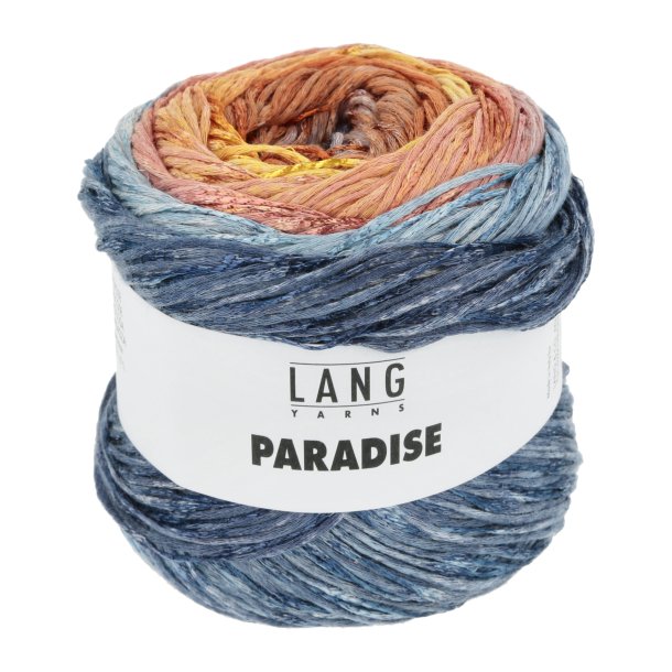 Lang Yarns - Paradise Multi Fv. 47 Lilla/Bl