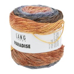 Lang Yarns - Paradise Multi Fv. 59 Orange/Gul/Lilla