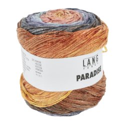 Lang Yarns - Paradise Multi Fv. 59 Orange/Gul/Lilla