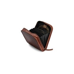 Muud - Voss - Luksus-etui til strikkepinde. Farve Rich Brown