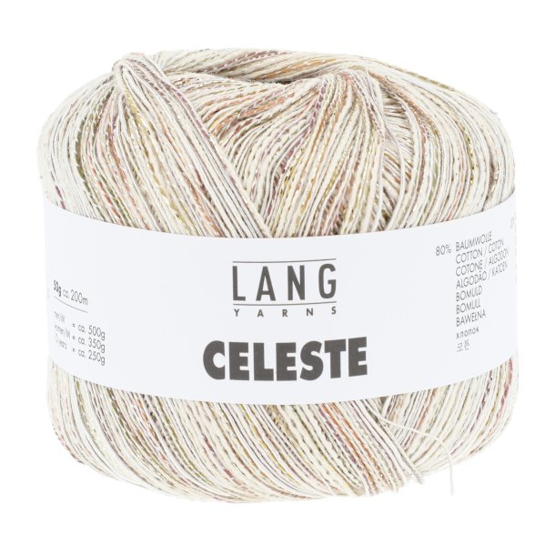 Lang Yarns - Celeste Multicolor Fv. 94 Natur