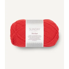 Sandnes - PetiteKnit Sunday fv. 4008 Poppy. 