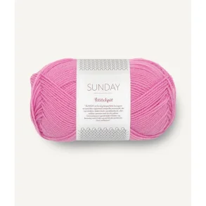 Sandnes - PetiteKnit Sunday fv. 4604 Flamingo. 