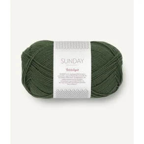Sandnes - PetiteKnit Sunday fv. 9581 Pine. 