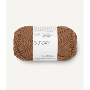 Sandnes - Sunday Fv. 3052 Pecan Brown. 