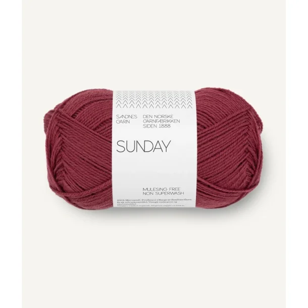 Sandnes - Sunday Fv. 4353 Rustic Rose. 