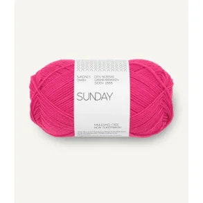 Sandnes - Sunday Fv. 4518 Hot Pink.