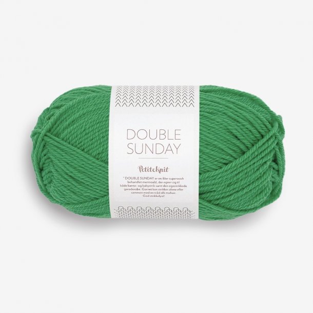 Sandnes - PetiteKnit Double Sunday fv. 8236 Statement Green