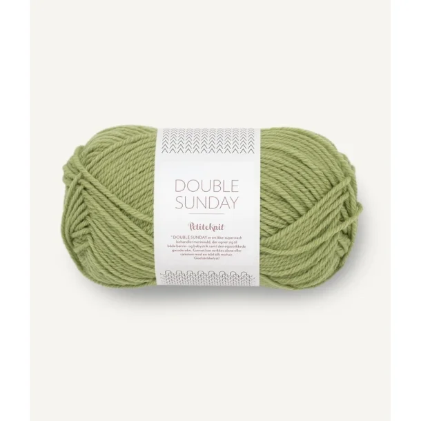 Sandnes - PetiteKnit Double Sunday fv. 9533 Green Tea