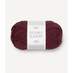 Sandnes - Double Sunday Fv. 4372 Dyp Burgunder