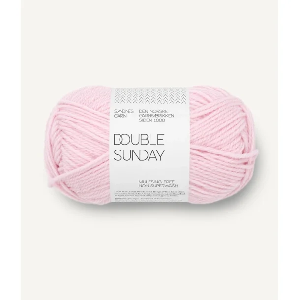 Sandnes - Double Sunday Fv. 4511 Ballet Rose