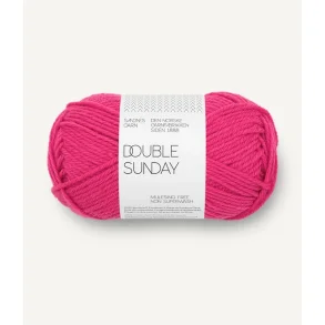 Sandnes - Double Sunday Fv. 4518 Hot Pink