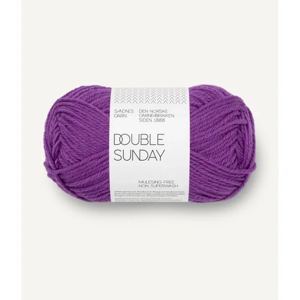 Sandnes - Double Sunday Fv. 5045 Plum
