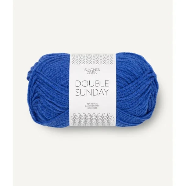 Sandnes - Double Sunday Fv. 5845 Dazzling Blue