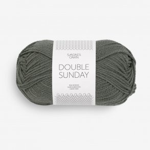 Sandnes - Double Sunday Farve 9071 Stvet Olivengrn