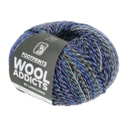 Lang Yarns - Footprints Wool Addict Fv. 07 Bl Multi