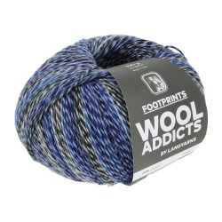 Lang Yarns - Footprints Wool Addict Fv. 07 Bl Multi