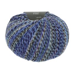 Lang Yarns - Footprints Wool Addict Fv. 07 Bl Multi
