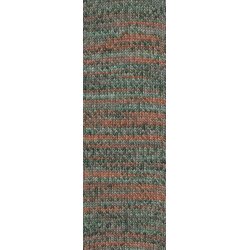 Lang Yarns - Footprints Wool Addict Fv. 08 Orange/Grn/Brun Multi