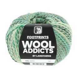 Lang Yarns - Footprints Wool Addict Fv. 13 Grn