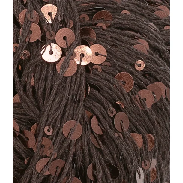 Sandnes - Paljett Fv. 3086 Espresso Sparkle
