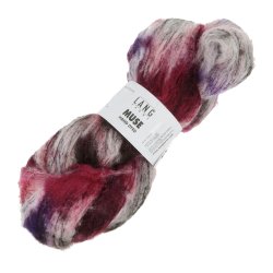 Lang Yarns - Muse Hndfarvet Fv. 01 Fuschia