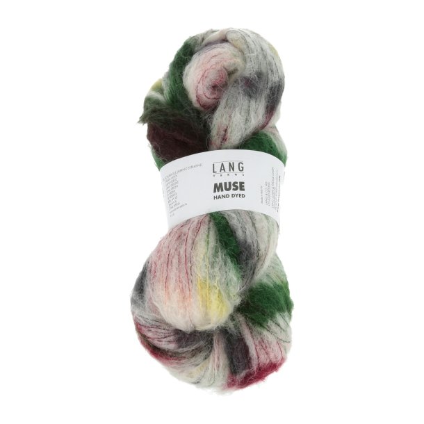 Lang Yarns - Muse Hndfarvet Fv. 03 Grn/Rg/Gul