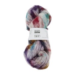 Lang Yarns - Muse Hndfarvet Fv. 04 Lilla/Turkis/Bordeaux