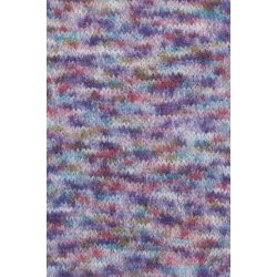 Lang Yarns - Muse Hndfarvet Fv. 04 Lilla/Turkis/Bordeaux