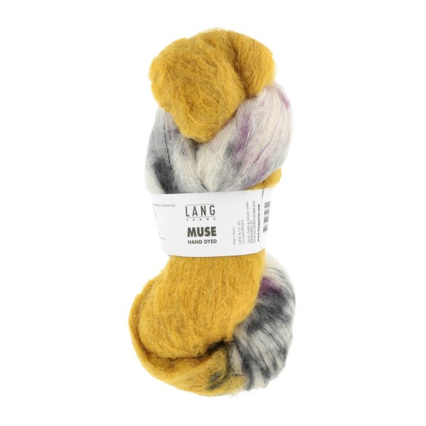 Lang Yarns - Muse Hndfarvet Fv. 06 Yellow Printet