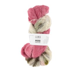 Lang Yarns - Muse H�ndfarvet Fv. 07 Pink Printed
