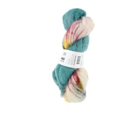 Lang Yarns - Muse H�ndfarvet Fv. 09 Turkis Printed