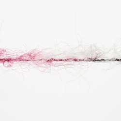 Lang Yarns - Muse H�ndfarvet Fv. 09 Turkis Printed