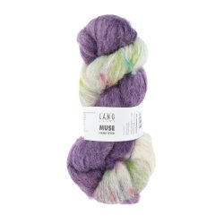 Lang Yarns - Muse H�ndfarvet Fv. 10 Lilla Printed