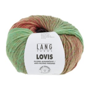 Lang Yarns - Lovis Multicolor Fv. 04 Grn/Melon