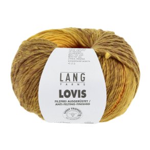 Lang Yarns - Lovis Multicolor Fv. 05 Gul/Orange/Brun