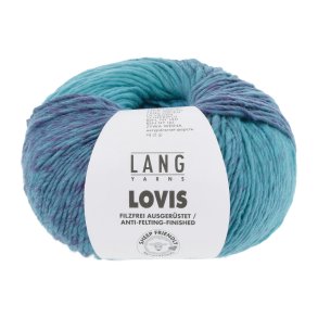 Lang Yarns - Lovis Multicolor Fv. 07 Turkis/Grn/Bl