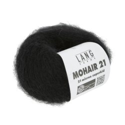 Lang Yarns - Mohair 21 Fv. 04 Sort