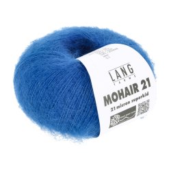 Lang Yarns - Mohair 21 Fv. 06 Royal Bl