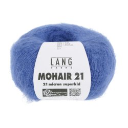Lang Yarns - Mohair 21 Fv. 10 Blue