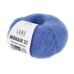 Lang Yarns - Mohair 21 Fv. 10 Blue