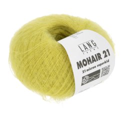 Lang Yarns - Mohair 21 Fv. 14 Solgul