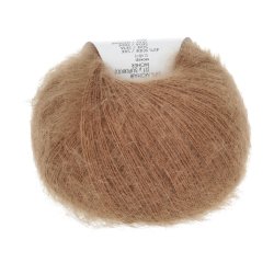 Lang Yarns - Mohair 21 Fv. 15 Mrk Nougat