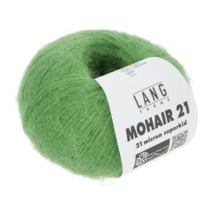 Lang Yarns - Mohair 21 Fv. 16 Lys Grn