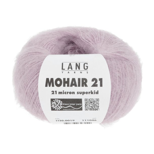 Lang Yarns - Mohair 21 Fv. 19 Rose