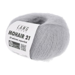 Lang Yarns - Mohair 21 Fv. 23 Silver